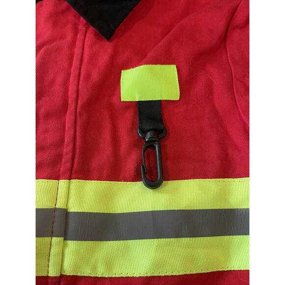 Fire Fighter Costume Jacket Only Size 7/8‎ - Picture 6 of 7